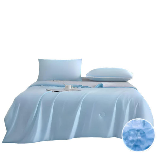 Ultra Soft Summer Cooling Blanket Smooth Breathable Air Conditioning Comforter